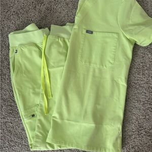 Lime Green T-Shirt and Joggers Set
